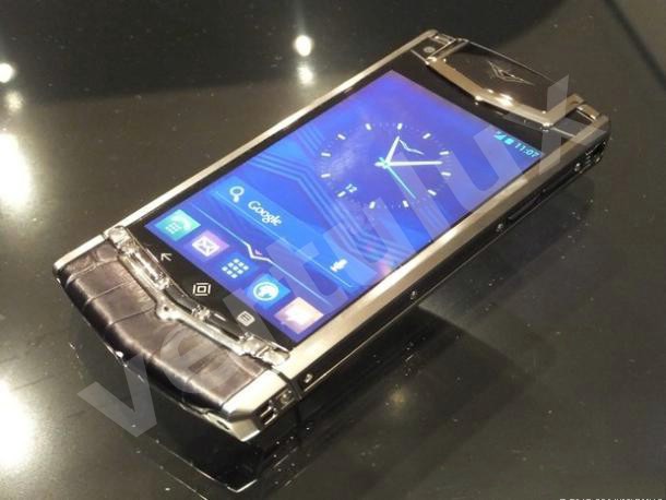 Vertu Ti Alligator Black, Vertu, реплика vertu, Копии Vertu, копии vertu Киев