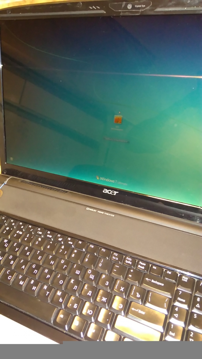 Ноутбук Acer 8920G 2 ядра 2000 Mhz 1 Gb 80 hdd 18,4 dvd cr wi-fi camer