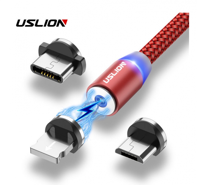 Магнитный usb-кабель USLION
